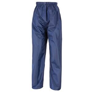 Result Mens Core Stormdri Rain Over Trousers / Pants / Navy Blue